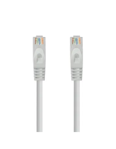 Nanocable Cable Red Latiguillo RJ45 LSZH CAT.6A UTP AWG24, Gris, 25 cm