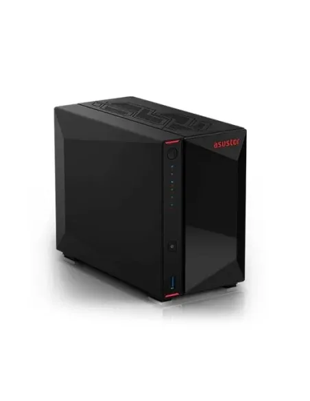 Servidor nas asustor as5402  2bay nas 4gb ram 2.5g 2 xsata3 6gb s 3.5  2.5 hdd ssd