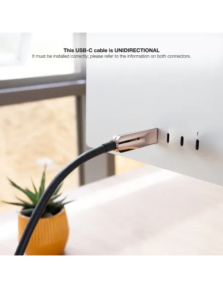 Nanocable Cable USB 3.2 Gen2x1 AOC, 60W 3A PD 10Gbps 8K@60Hz, USB-C M M, 5m, Negro