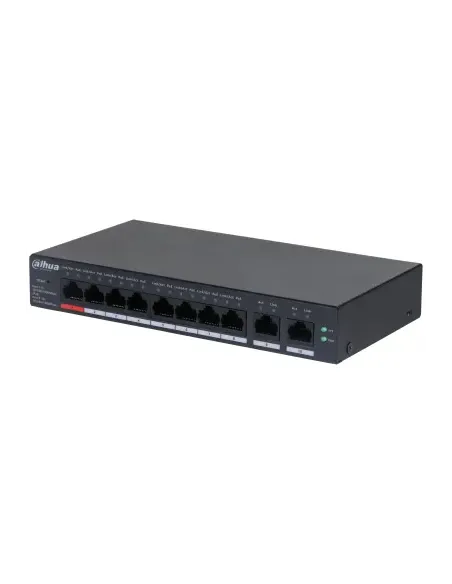 Dahua Technology DH-CS4010-8GT-110 switch Gestionado L2 Gigabit Ethernet (10 100 1000) Energía sobre Ethernet (PoE) Negro