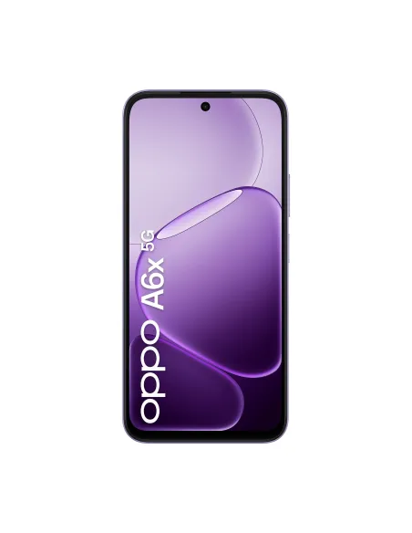OPPO A6x 5G 17,1 cm (6.75") SIM doble Android 15 USB Tipo C 6 GB 256 GB 6100 mAh Violeta