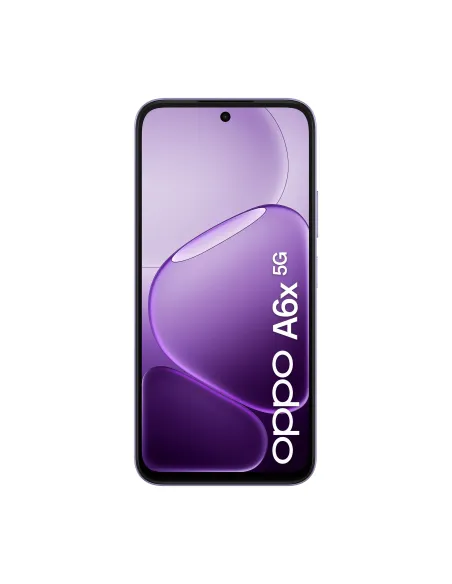 OPPO A6x 5G 17,1 cm (6.75") SIM doble Android 15 USB Tipo C 6 GB 256 GB 6100 mAh Violeta