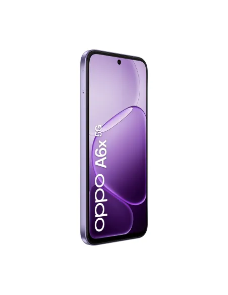 OPPO A6x 5G 17,1 cm (6.75") SIM doble Android 15 USB Tipo C 6 GB 256 GB 6100 mAh Violeta