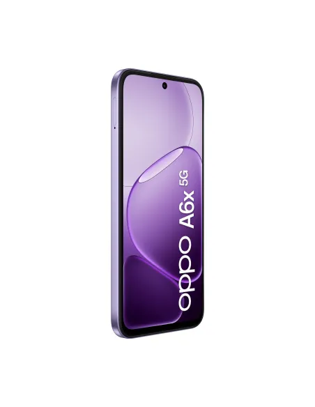 OPPO A6x 5G 17,1 cm (6.75") SIM doble Android 15 USB Tipo C 6 GB 256 GB 6100 mAh Violeta