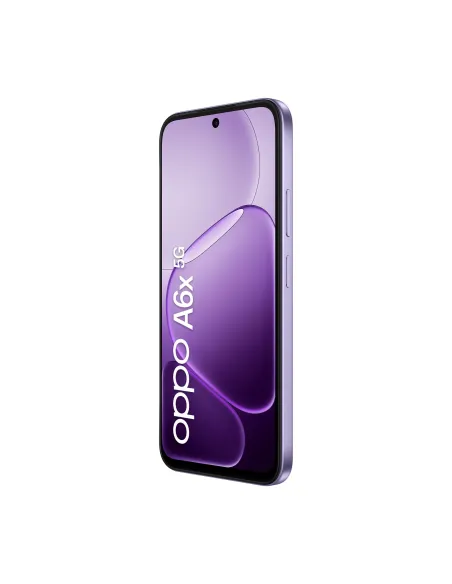 OPPO A6x 5G 17,1 cm (6.75") SIM doble Android 15 USB Tipo C 6 GB 256 GB 6100 mAh Violeta