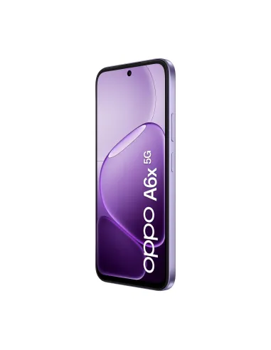 OPPO A6x 5G 17,1 cm (6.75") SIM doble Android 15 USB Tipo C 6 GB 256 GB 6100 mAh Violeta