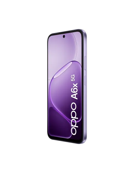 OPPO A6x 5G 17,1 cm (6.75") SIM doble Android 15 USB Tipo C 6 GB 256 GB 6100 mAh Violeta