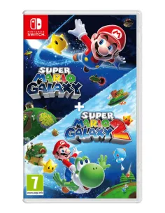 Nintendo Super Mario Galaxy + Super Mario Galaxy 2 Estándar Chino tradicional, Alemán, Holandés, Inglés, Español, Francés,