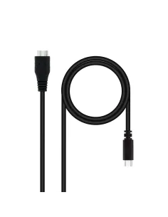 Nanocable 10.01.1201-BK cable USB USB 3.2 Gen 1 (3.1 Gen 1) 1 m USB C Micro-USB B 5 Gbit s Negro