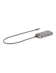 StarTech.com Adaptador Multipuertos USB-C para 3 Monitores - 4K 60Hz Doble + HDMI y DisplayPort 4K 30Hz - Hub USB de 3 Puertos 2
