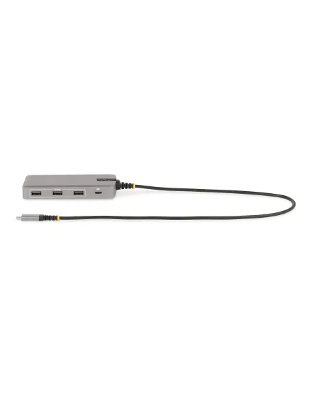StarTech.com Adaptador Multipuertos USB-C para 3 Monitores - 4K 60Hz Doble + HDMI y DisplayPort 4K 30Hz - Hub USB de 3 Puertos