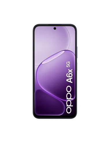 OPPO A6x 5G 17,1 cm (6.75") SIM doble Android 15 USB Tipo C 6 GB 256 GB 6100 mAh Púrpura