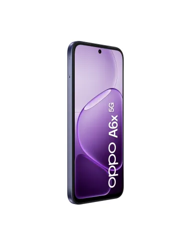 OPPO A6x 5G 17,1 cm (6.75") SIM doble Android 15 USB Tipo C 6 GB 256 GB 6100 mAh Púrpura