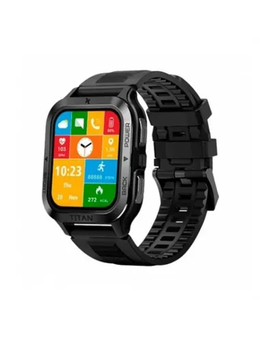 Smartwatch maxcom fw67 titan pro graphite 1.85pulgadas