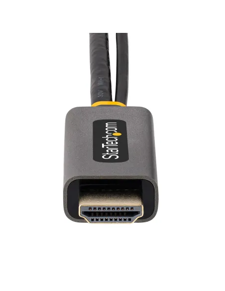 StarTech.com Cable 30cm Adaptador HDMI a DisplayPort - Activo - 4K 60Hz - Conversor HDMI 2.0 a DP 1.2 - HDR - Alimentado por el