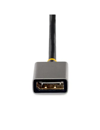 StarTech.com Cable 30cm Adaptador HDMI a DisplayPort - Activo - 4K 60Hz - Conversor HDMI 2.0 a DP 1.2 - HDR - Alimentado por el
