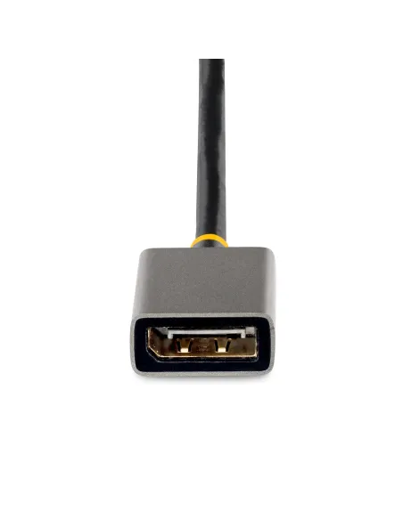 StarTech.com Cable 30cm Adaptador HDMI a DisplayPort - Activo - 4K 60Hz - Conversor HDMI 2.0 a DP 1.2 - HDR - Alimentado por el