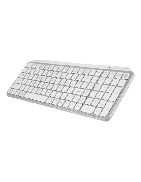 Mars Gaming MK-SILENKEYS teclado Universal RF Wireless + Bluetooth QWERTY Español Blanco
