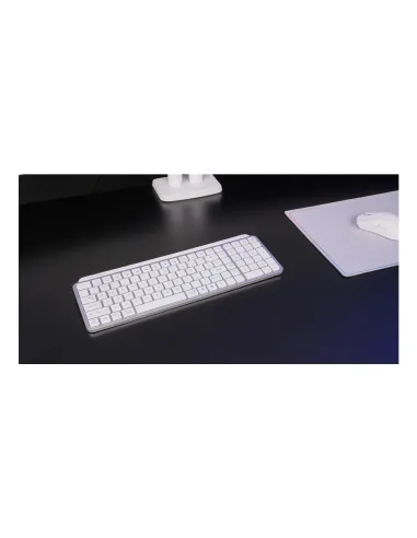 Mars Gaming MK-SILENKEYS teclado Universal RF Wireless + Bluetooth QWERTY Español Blanco