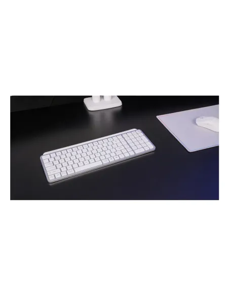 Mars Gaming MK-SILENKEYS teclado Universal RF Wireless + Bluetooth QWERTY Español Blanco