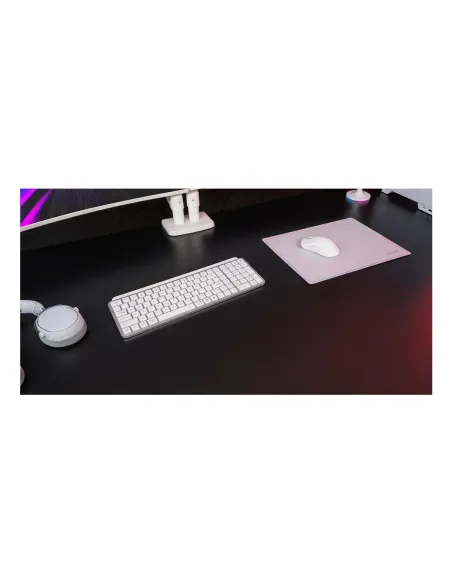 Mars Gaming MK-SILENKEYS teclado Universal RF Wireless + Bluetooth QWERTY Español Blanco