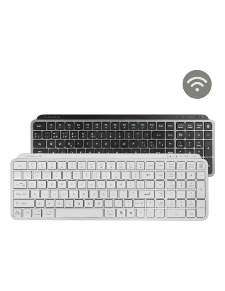 Mars Gaming MK-SILENKEYS teclado Universal RF Wireless + Bluetooth QWERTY Español Blanco