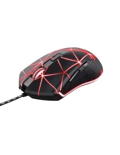 Trust GXT 133 Locx ratón Juego Mano derecha USB tipo A Óptico 4000 DPI