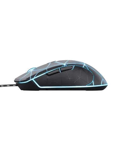 Trust GXT 133 Locx ratón Juego Mano derecha USB tipo A Óptico 4000 DPI