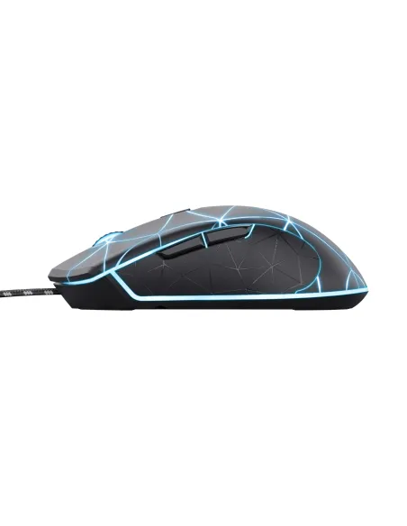 Trust GXT 133 Locx ratón Juego Mano derecha USB tipo A Óptico 4000 DPI