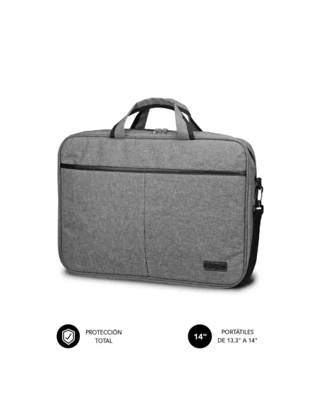 Maletin subblim elite para portatil 13.3pulgadas - 14pulgadas gris