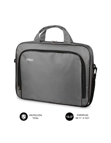 Maletin subblim oxford laptop para portatil 11pulgadas - 12.5pulgadas gris