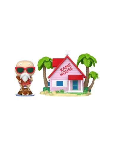 Funko pop town dragon ball master roshi at kame house