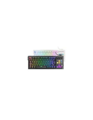Teclado Gaming Mecánico Mars Gaming MK-MASTER/ Switch Rojo/ Negro/ Incluye SmartDeck