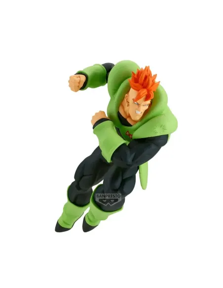 Figura banpresto dragon ball z match makers android 16(vs cell) 17cm