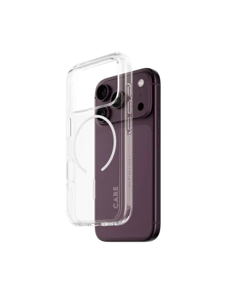PanzerGlass CARE™ by ® Urban Explorer Case Transparent w. White MagSafe iPhone 18 Pro | 17 Pro funda para teléfono móvil