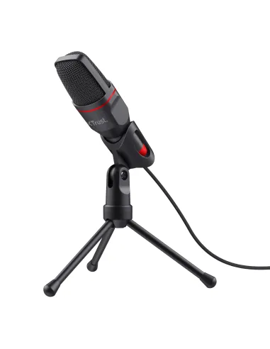 Trust GXT 212 Negro, Rojo Micrófono para PC