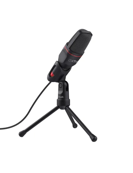 Trust GXT 212 Negro, Rojo Micrófono para PC