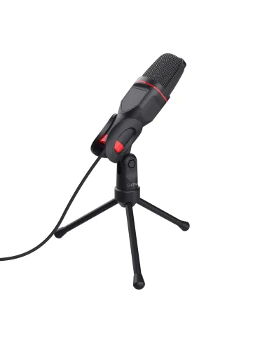 Trust GXT 212 Negro, Rojo Micrófono para PC