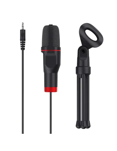 Trust GXT 212 Negro, Rojo Micrófono para PC