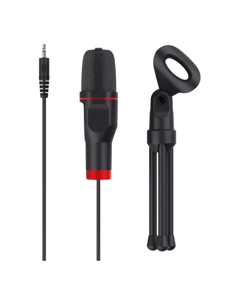 Trust GXT 212 Negro, Rojo Micrófono para PC