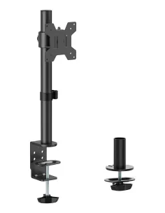 AISENS Soporte de mesa eco giratorio e inclinable para monitor TV 10kg de 17-32, Negro