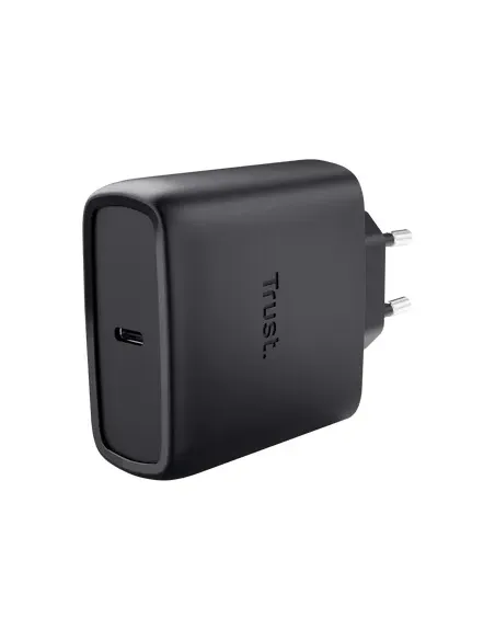 Trust Maxo Cargador GaN USB-C de 65 W - Negro