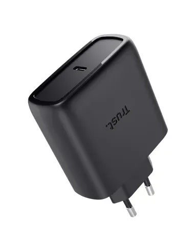 Trust Maxo Cargador GaN USB-C de 65 W - Negro