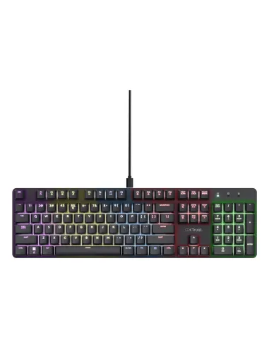 Trust GXT 871 Zora teclado Juego USB QWERTY Español Negro