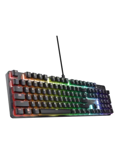 Trust GXT 871 Zora teclado Juego USB QWERTY Español Negro