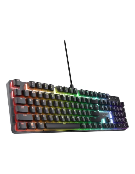 Trust GXT 871 Zora teclado Juego USB QWERTY Español Negro