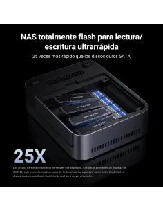 Ugreen DXP480T Plus NAS Escritorio Intel® Core™ i5 8 GB DDR5 Gris 2