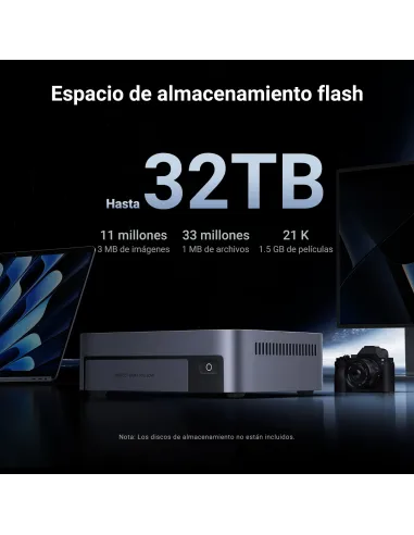 Ugreen DXP480T Plus NAS Escritorio Intel® Core™ i5 8 GB DDR5 Gris
