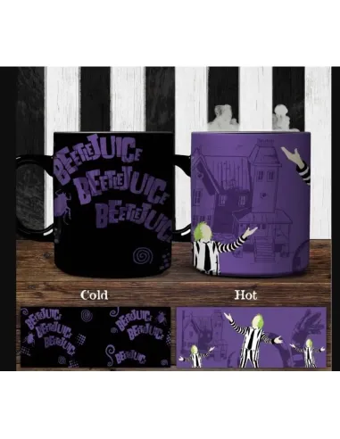 Taza térmica paladone beetlejuice 300 ml