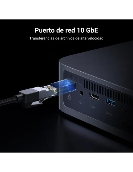 Ugreen DXP480T Plus NAS Escritorio Intel® Core™ i5 8 GB DDR5 Gris
